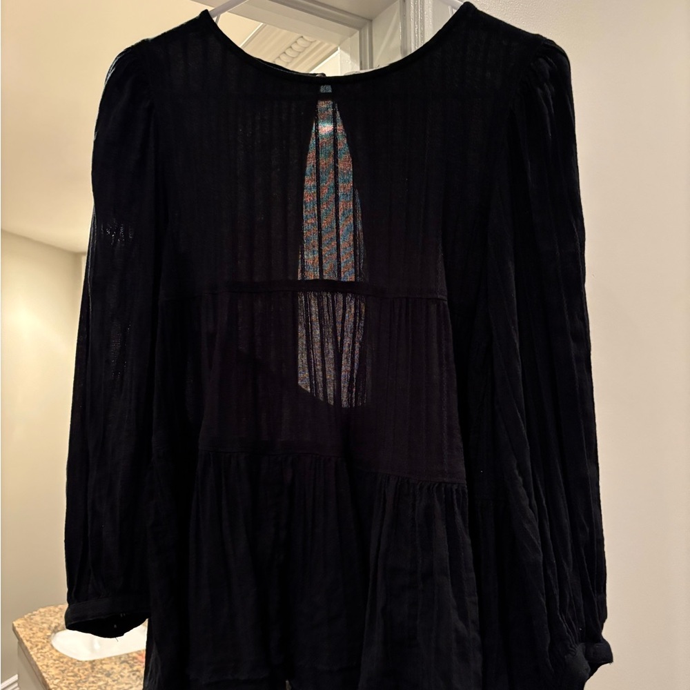 Elegant Black Women's Top